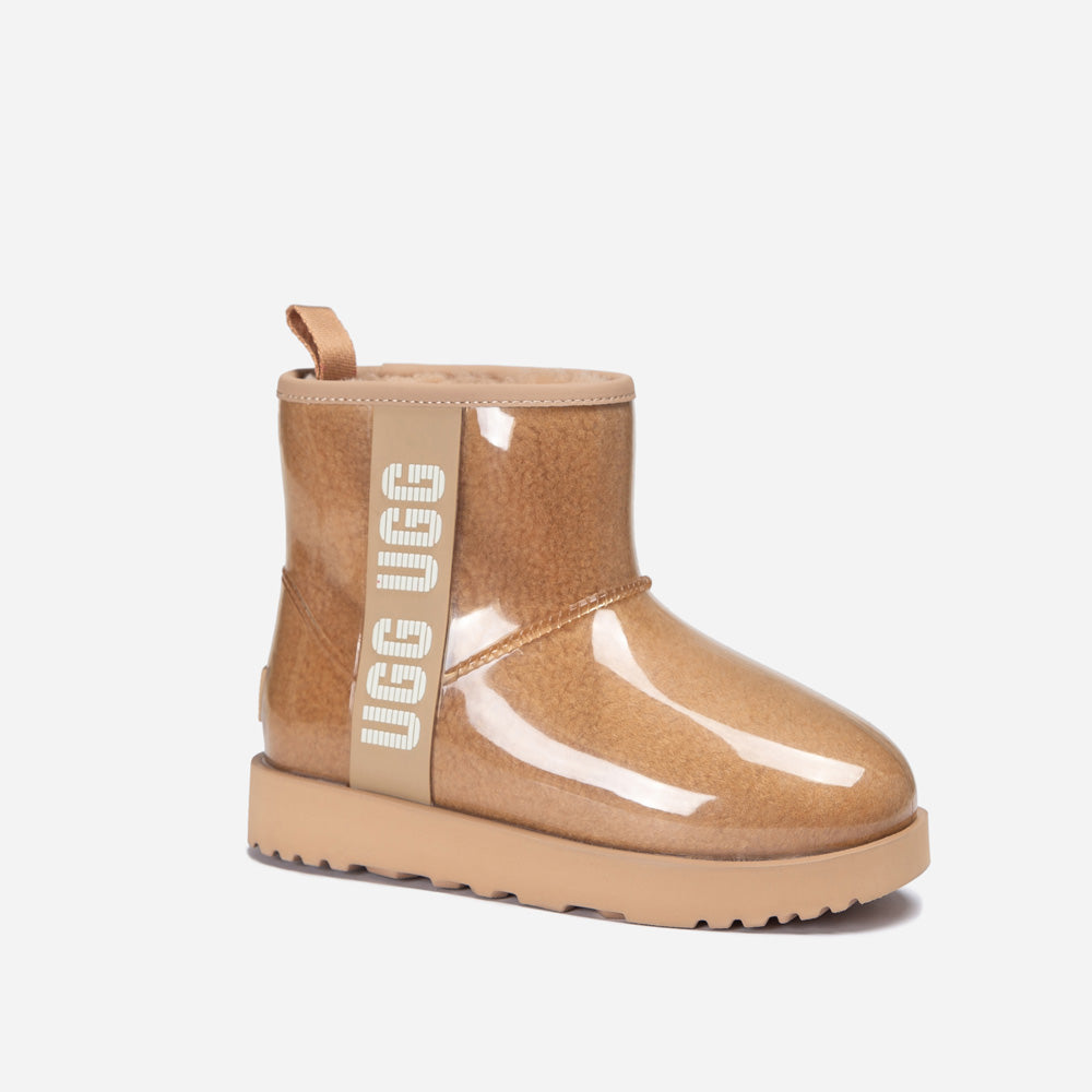 OZWEAR UGG Classic Kids Clear Boots (Waterproof) (Glow in The Dark)
