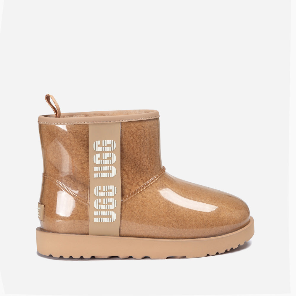 OZWEAR UGG Classic Kids Clear Boots (Waterproof) (Glow in The Dark)