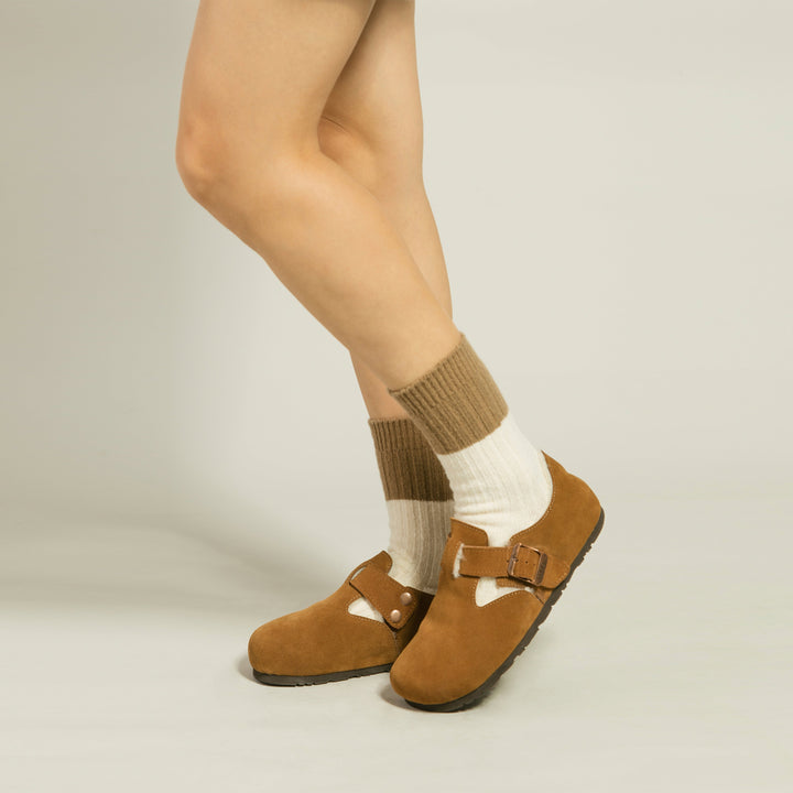OZWEAR UGG Aussie Shearling Mule Loafers
