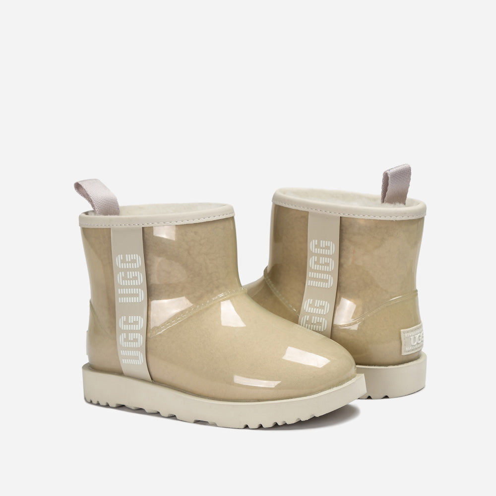 OZWEAR UGG Classic Kids Clear Boots (Waterproof) (Glow in The Dark)