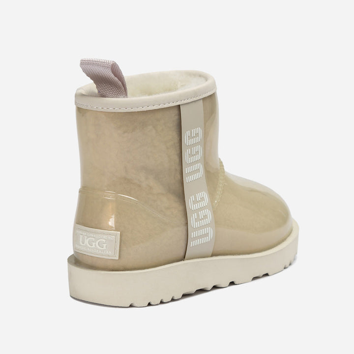 OZWEAR UGG Classic Kids Clear Boots (Waterproof) (Glow in The Dark)