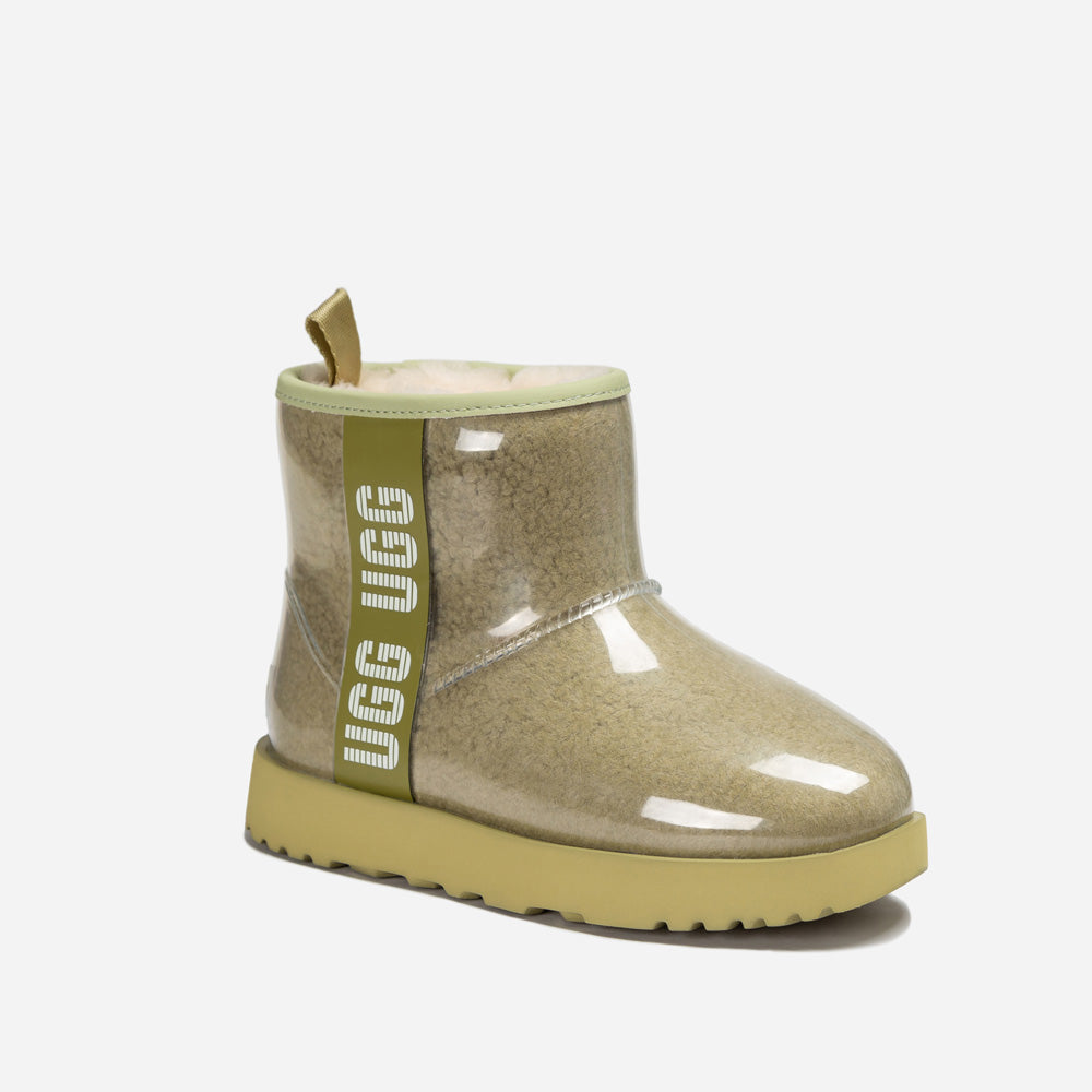 OZWEAR UGG Classic Kids Clear Boots (Waterproof) (Glow in The Dark)