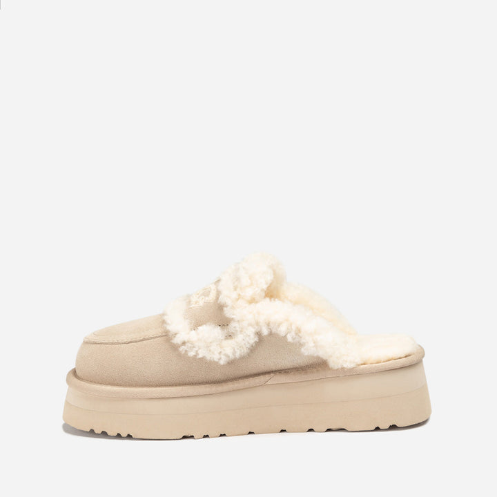 OZWEAR UGG Violet Shearling Platform Slipper