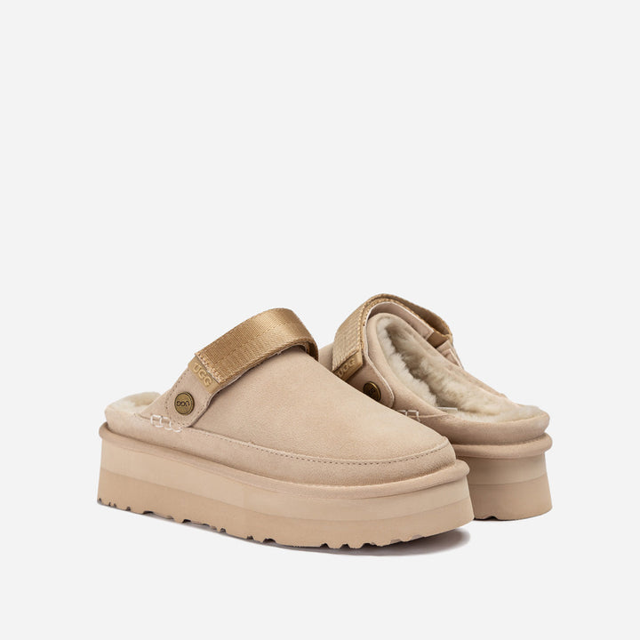 OZWEAR UGG Oz Platform Shearling Clog