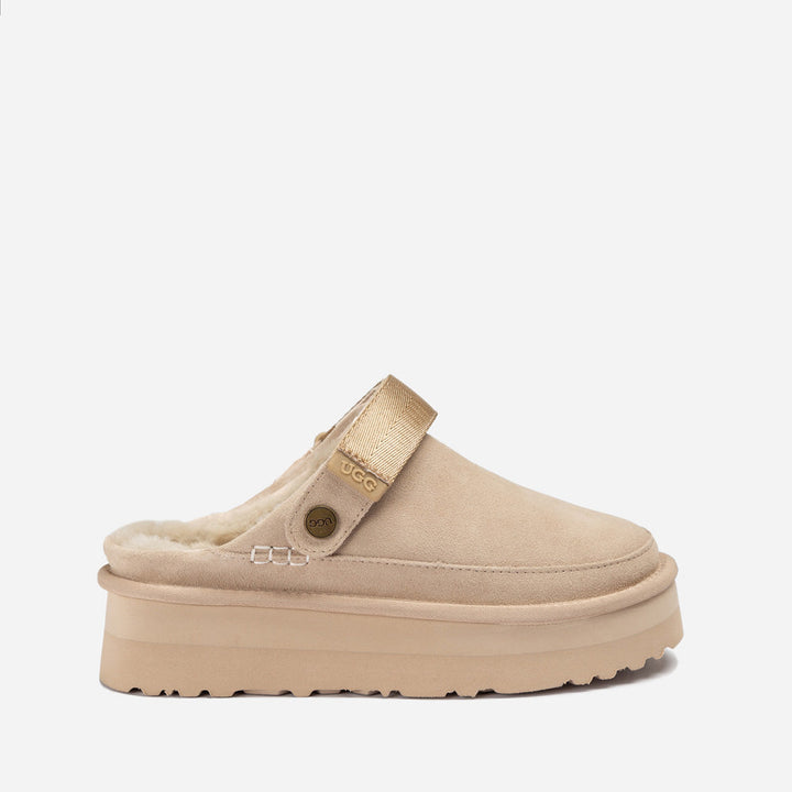 OZWEAR UGG Oz Platform Shearling Clog