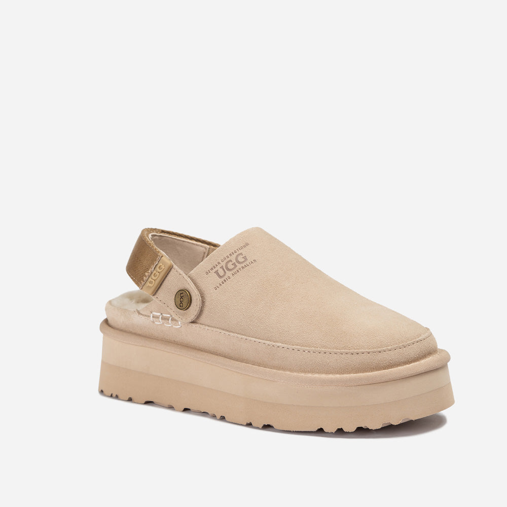 OZWEAR UGG Oz Platform Shearling Clog