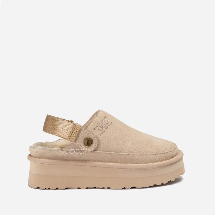 OZWEAR UGG Oz Platform Shearling Clog