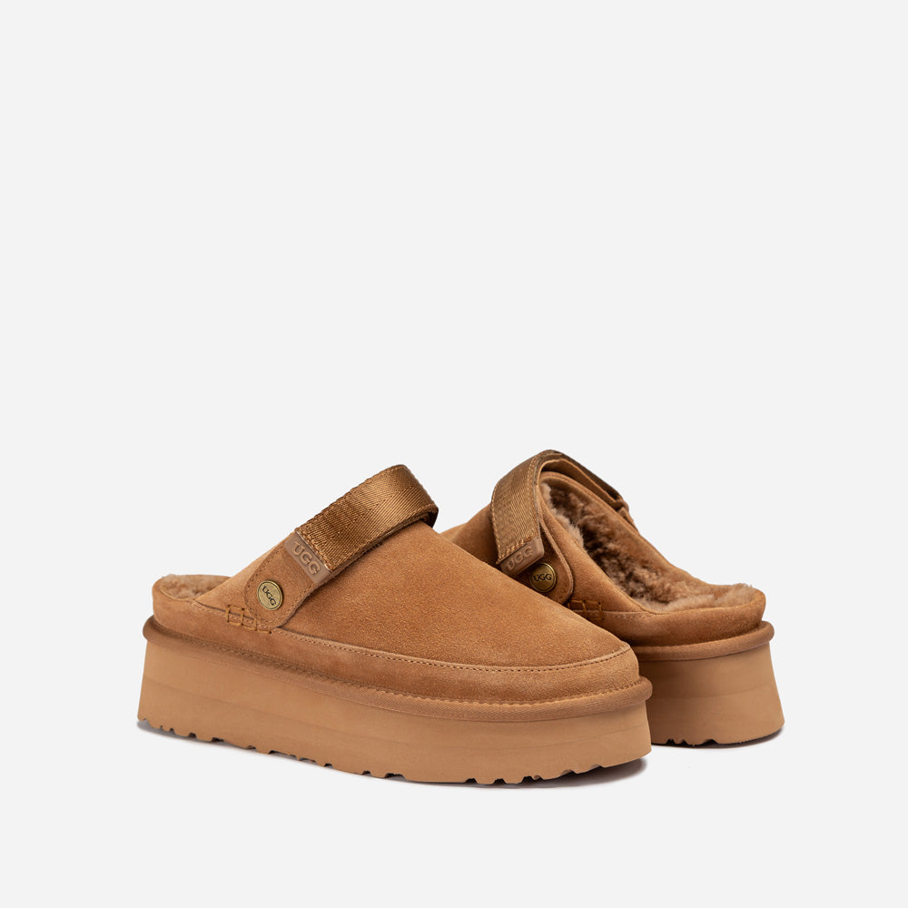 OZWEAR UGG Oz Platform Shearling Clog