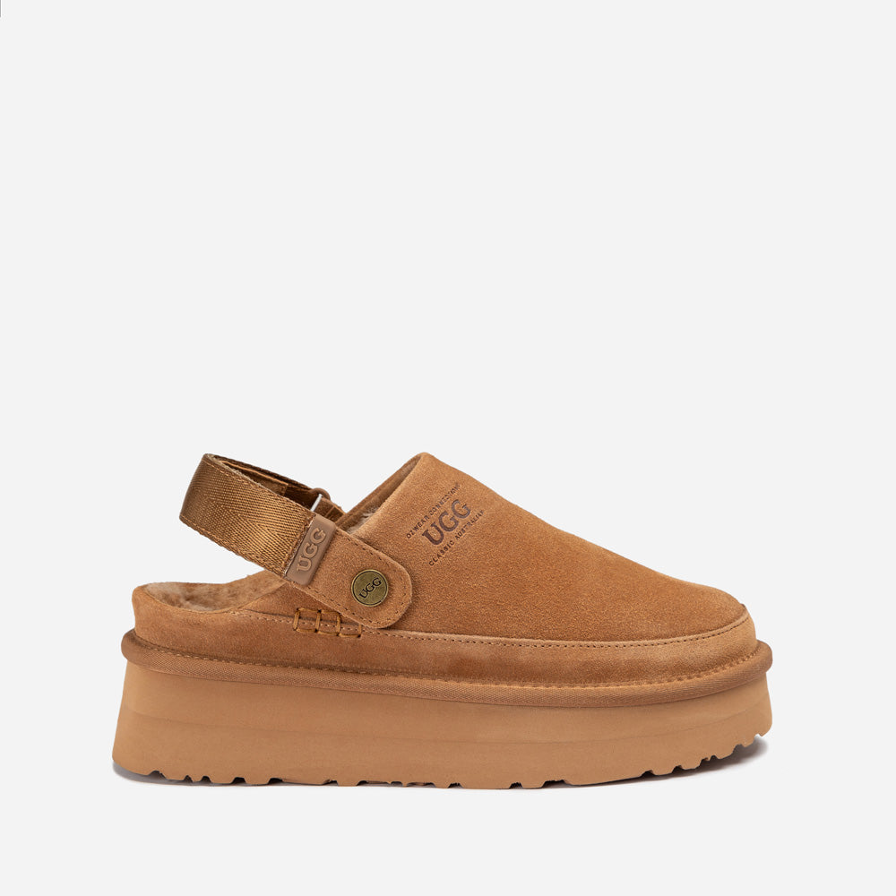 OZWEAR UGG Oz Platform Shearling Clog
