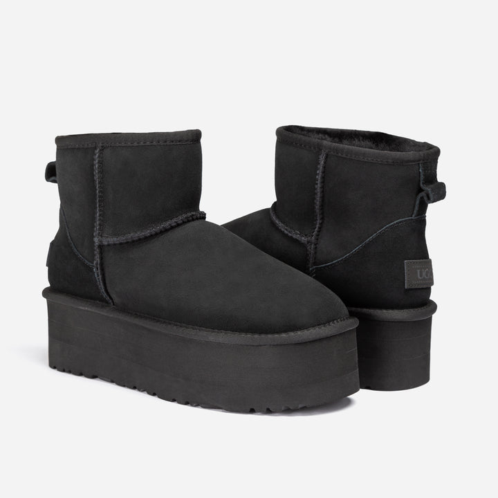 UGG CLASSIC PLATFORM MINI BOOTS (5cm)