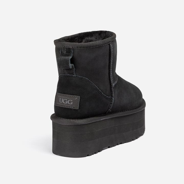 UGG CLASSIC PLATFORM MINI BOOTS (5cm)