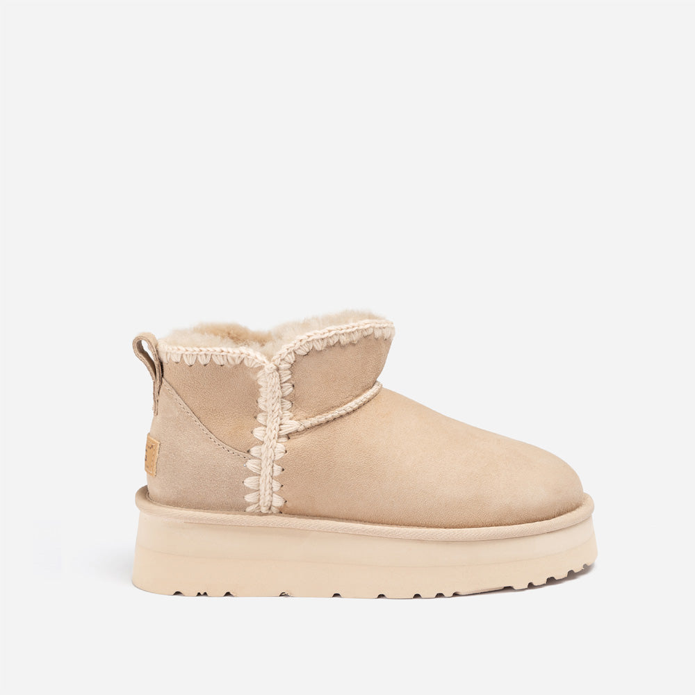 OZWEAR UGG Eskimo Platform Mini Boots
