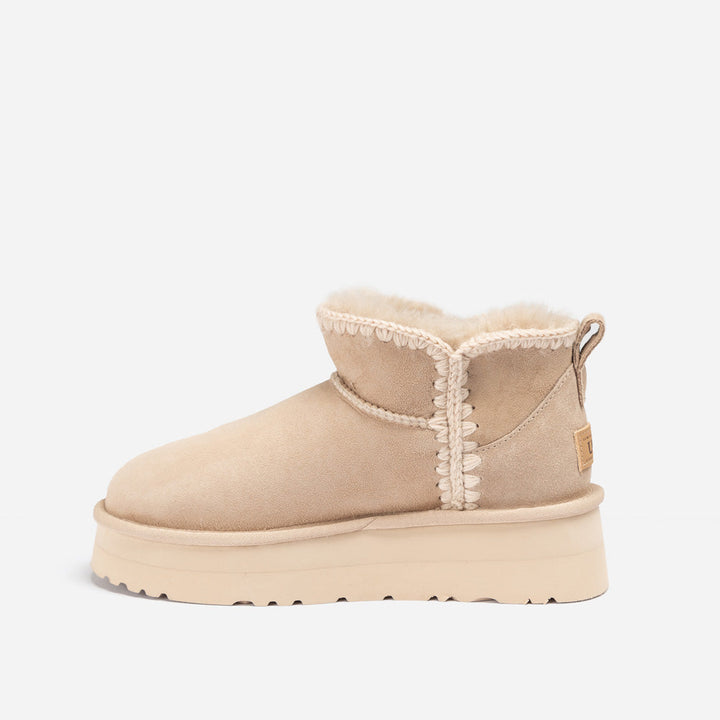OZWEAR UGG Eskimo Platform Mini Boots