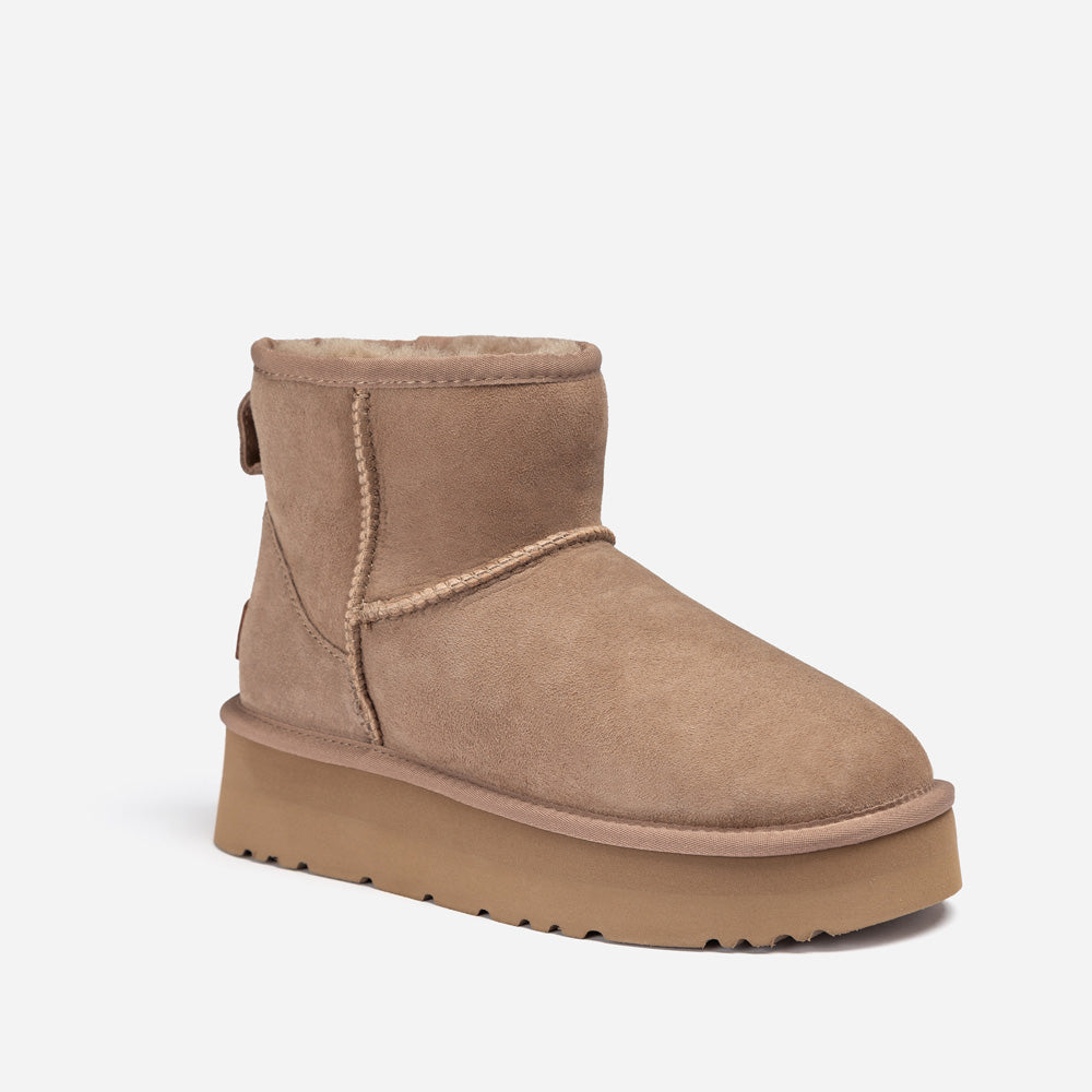 OZWEAR UGG Classic Platform Mini Boots (Water Resistant)