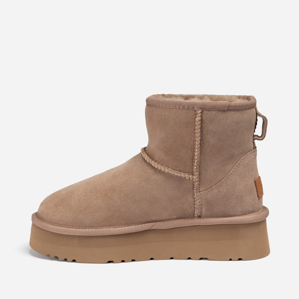 OZWEAR UGG Classic Platform Mini Boots (Water Resistant)