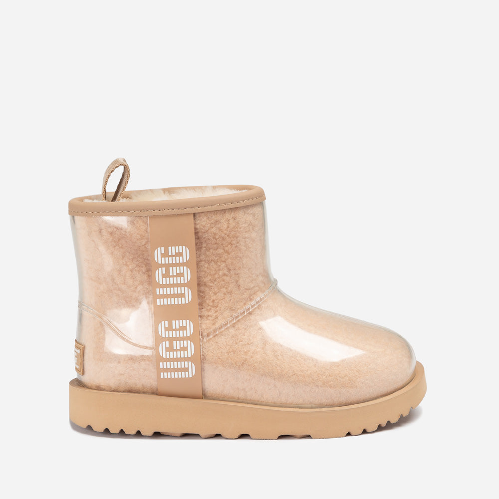 OZWEAR UGG Classic Kids Clear Boots (Waterproof) (Glow in The Dark)