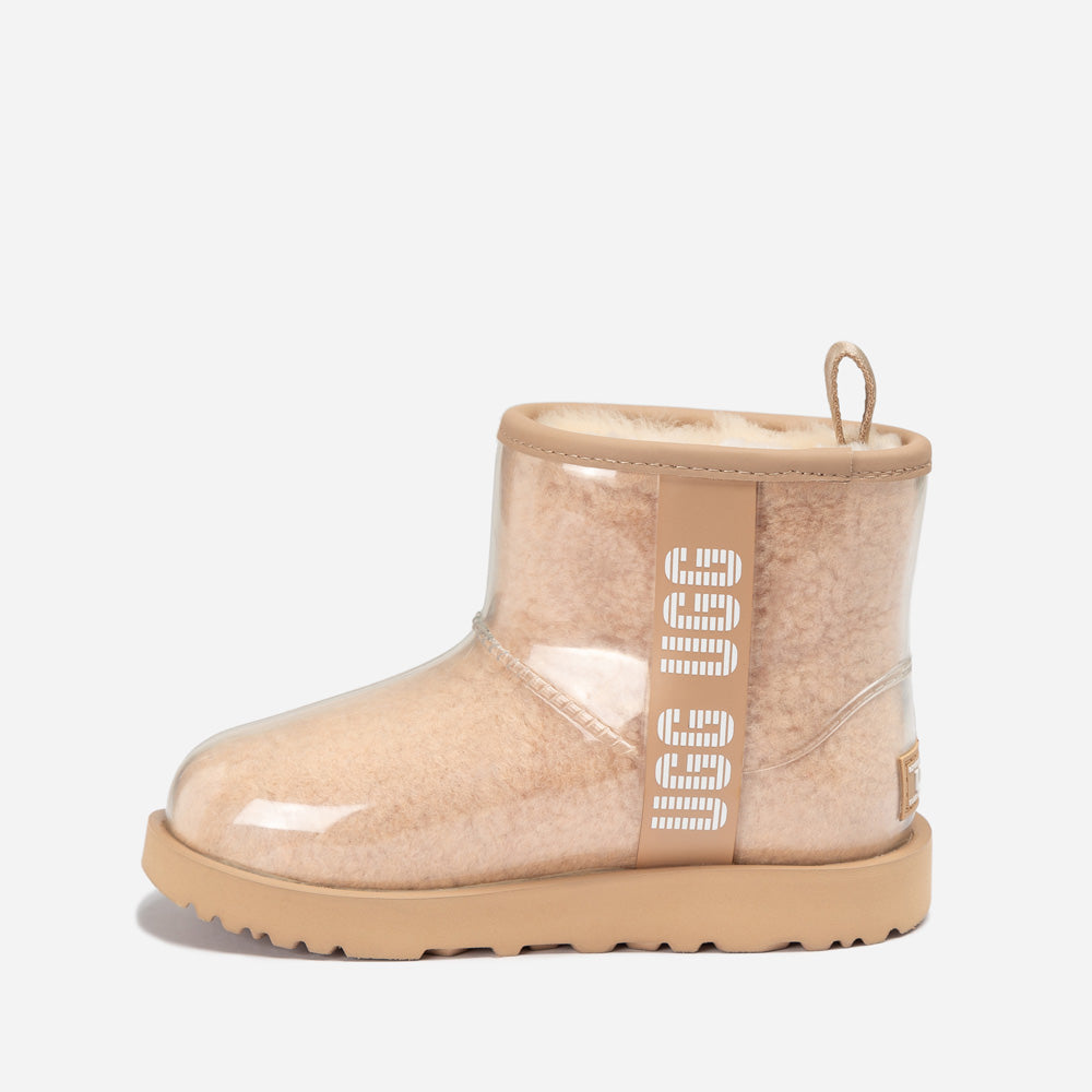 OZWEAR UGG Classic Kids Clear Boots (Waterproof) (Glow in The Dark)