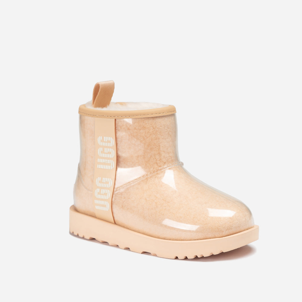 OZWEAR UGG Classic Kids Clear Boots (Waterproof) (Glow in The Dark)