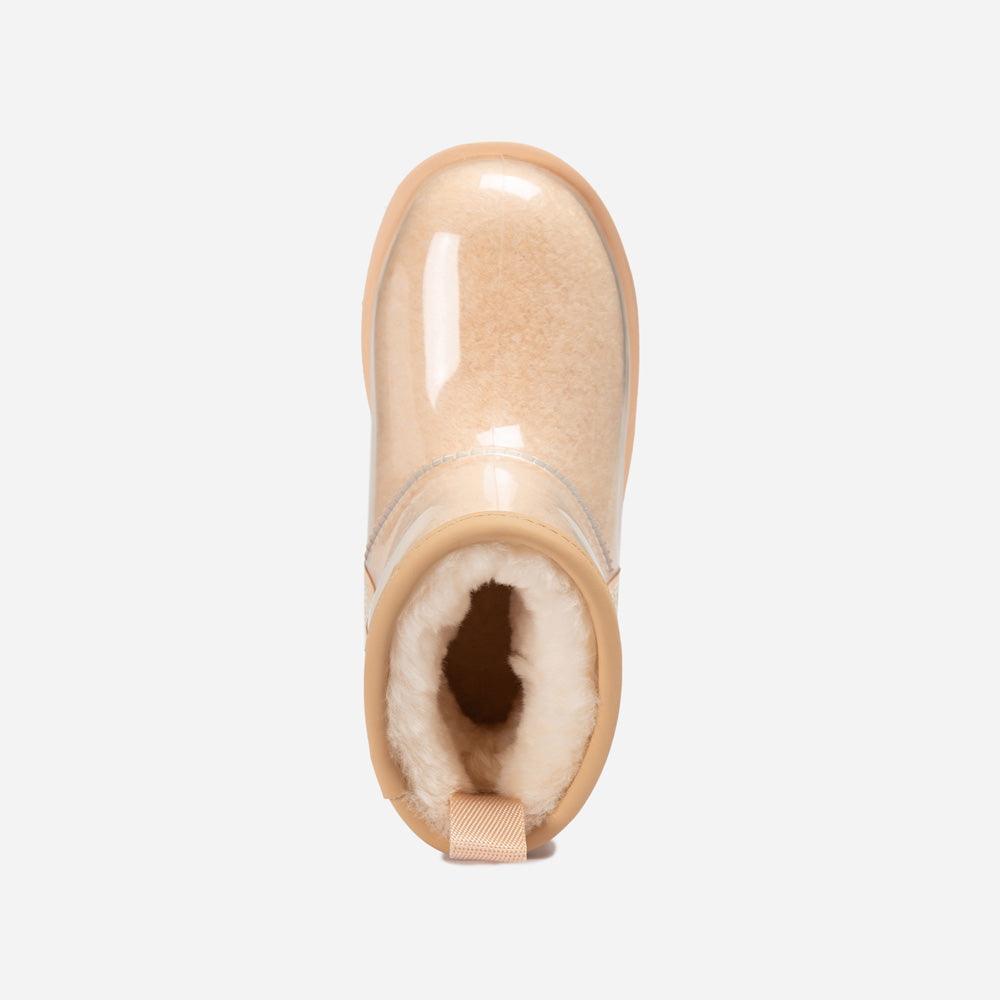OZWEAR UGG Classic Kids Clear Boots (Waterproof) (Glow in The Dark)