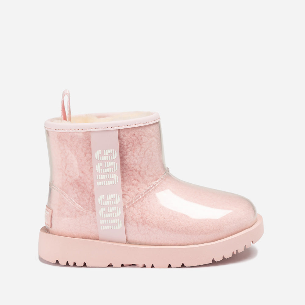 OZWEAR UGG Classic Kids Clear Boots (Waterproof) (Glow in The Dark)