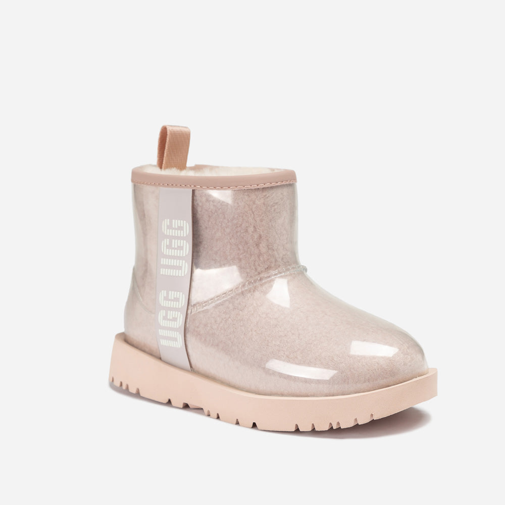 OZWEAR UGG Classic Kids Clear Boots (Waterproof) (Glow in The Dark)