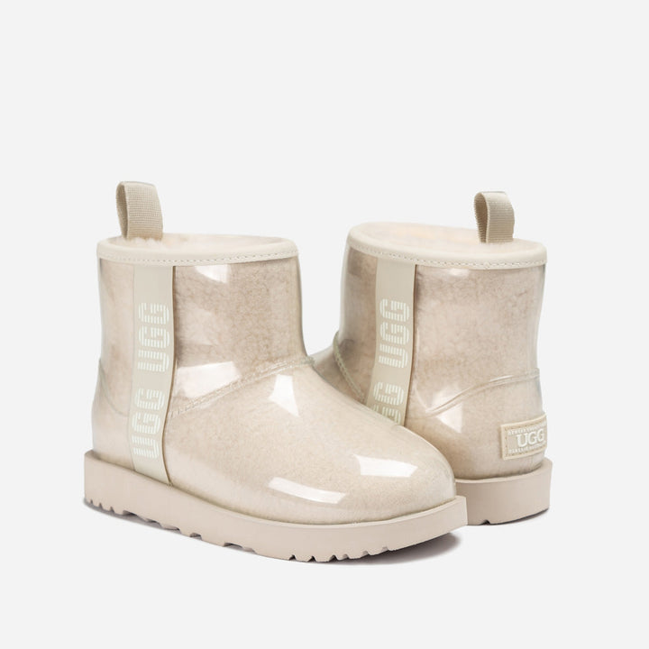 OZWEAR UGG Classic Kids Clear Boots (Waterproof) (Glow in The Dark)