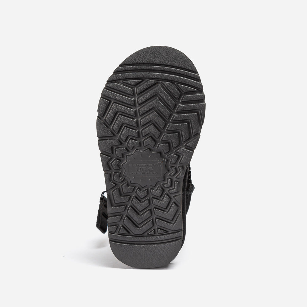 OZWEAR UGG Kids Mini Zipper Tape Logo Boots