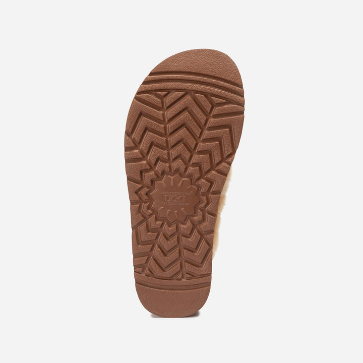 OZWEAR UGG Violet Shearling Platform Slipper