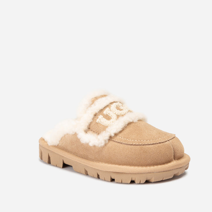 OZWEAR UGG Kids Violet Shearling Slipper (Detachable Feature)