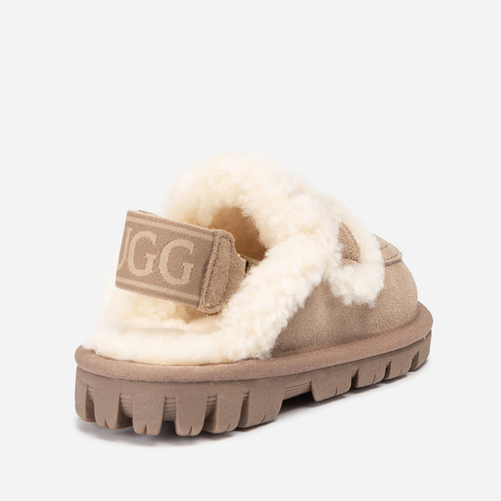 OZWEAR UGG Kids Violet Shearling Slipper (Detachable Feature)