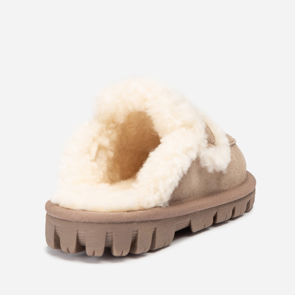 OZWEAR UGG Kids Violet Shearling Slipper (Detachable Feature)