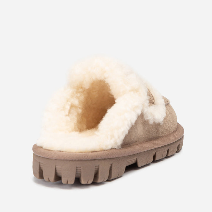 OZWEAR UGG Kids Violet Shearling Slipper (Detachable Feature)