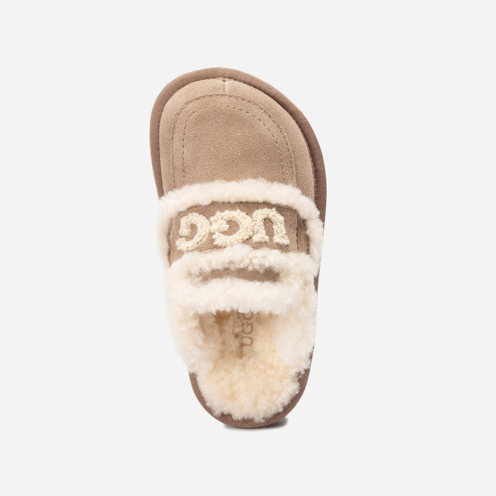 OZWEAR UGG Kids Violet Shearling Slipper (Detachable Feature)