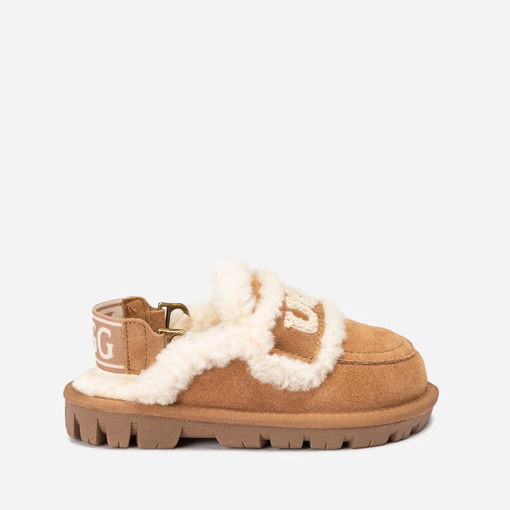 OZWEAR UGG Kids Violet Shearling Slipper (Detachable Feature)