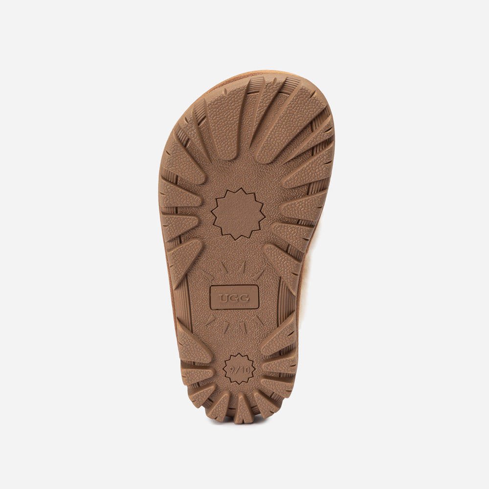 OZWEAR UGG Kids Violet Shearling Slipper (Detachable Feature)