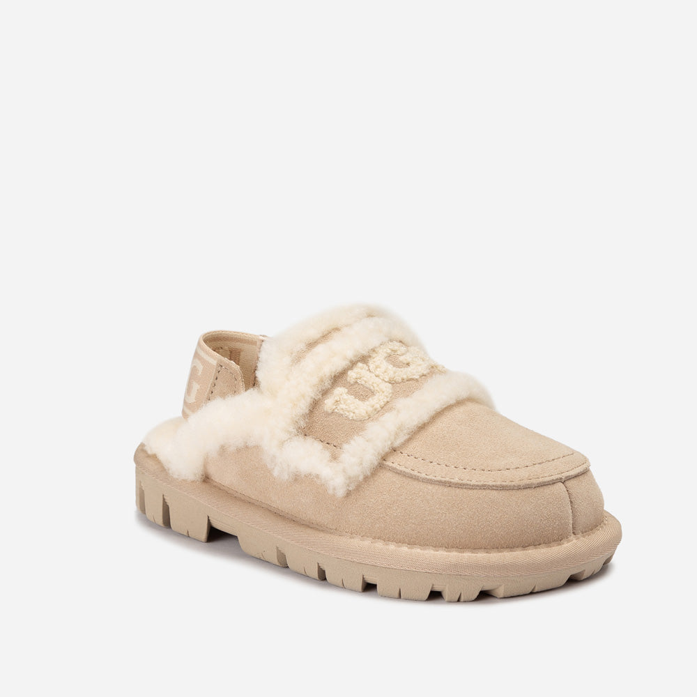 OZWEAR UGG Kids Violet Shearling Slipper (Detachable Feature)