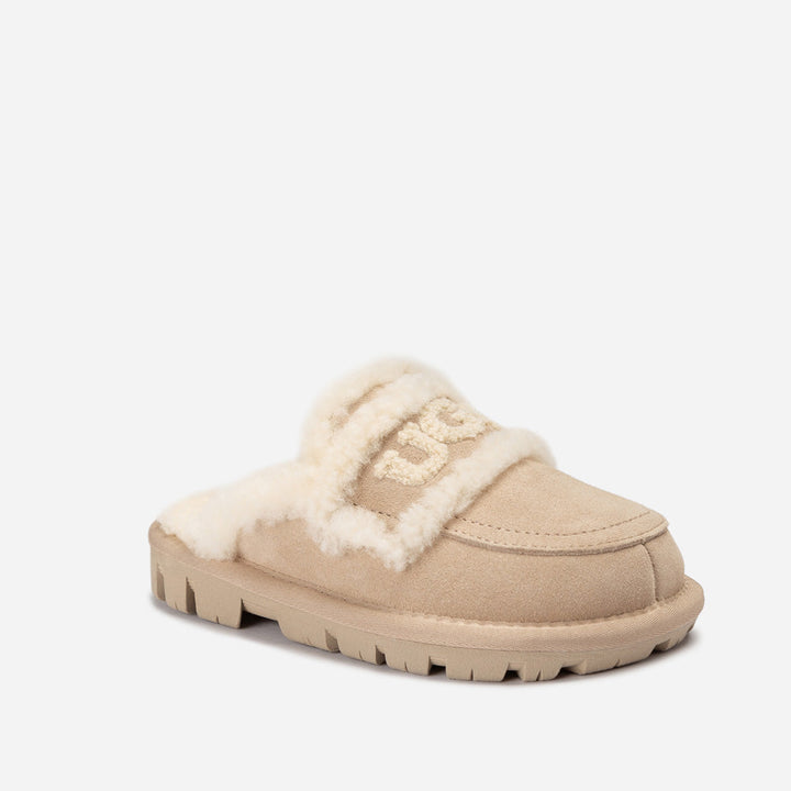 OZWEAR UGG Kids Violet Shearling Slipper (Detachable Feature)