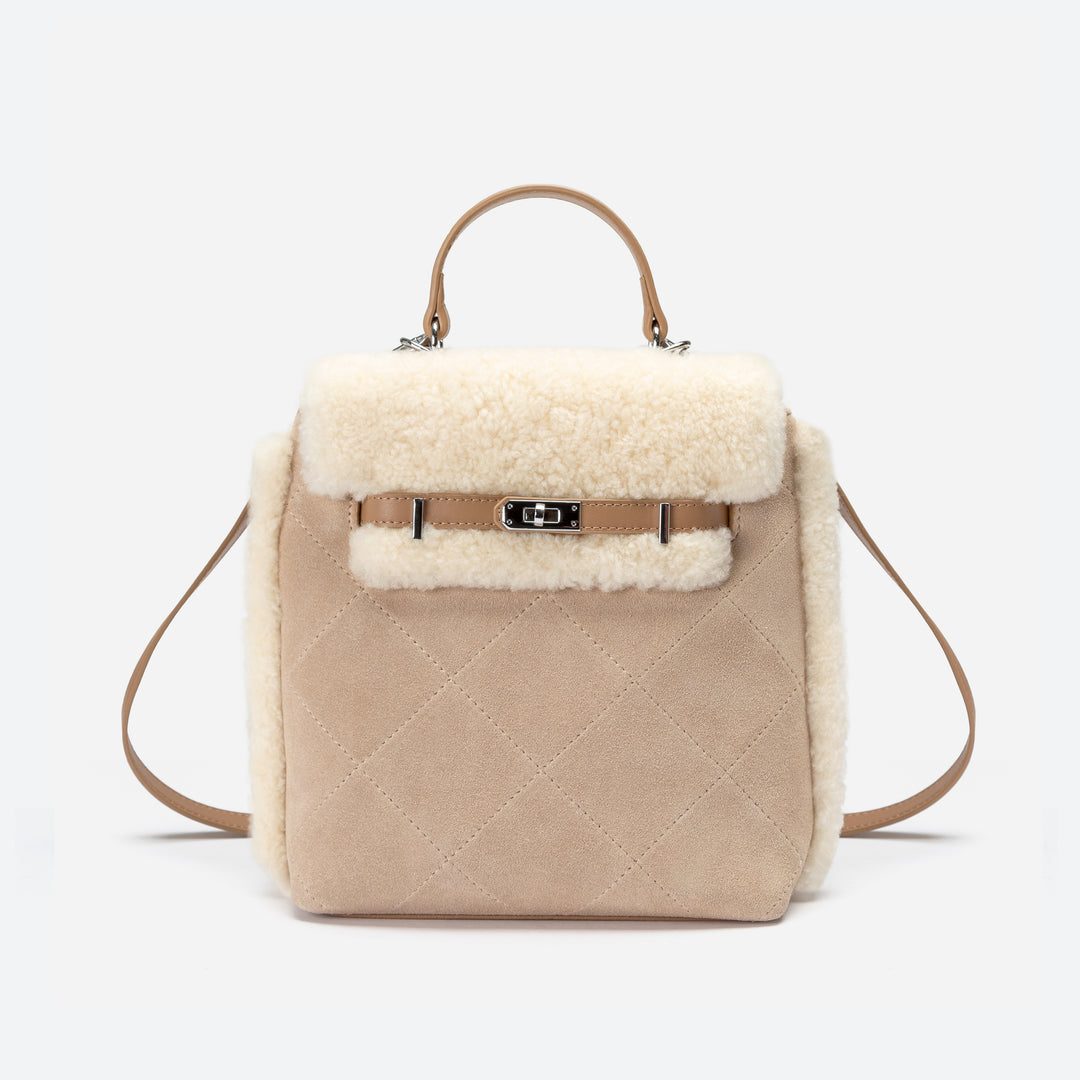 OZWEAR UGG VINTAGE FLUFFY BACKPACK