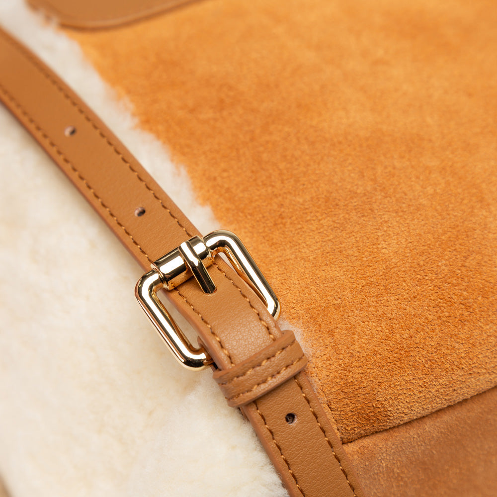 OZWEAR UGG Pompom Fluffy Backpack