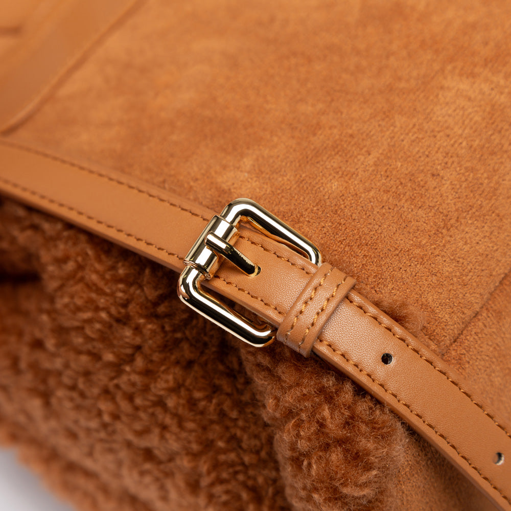 OZWEAR UGG Pompom Fluffy Backpack