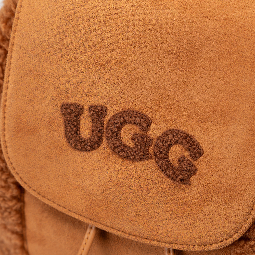 OZWEAR UGG Pompom Fluffy Backpack