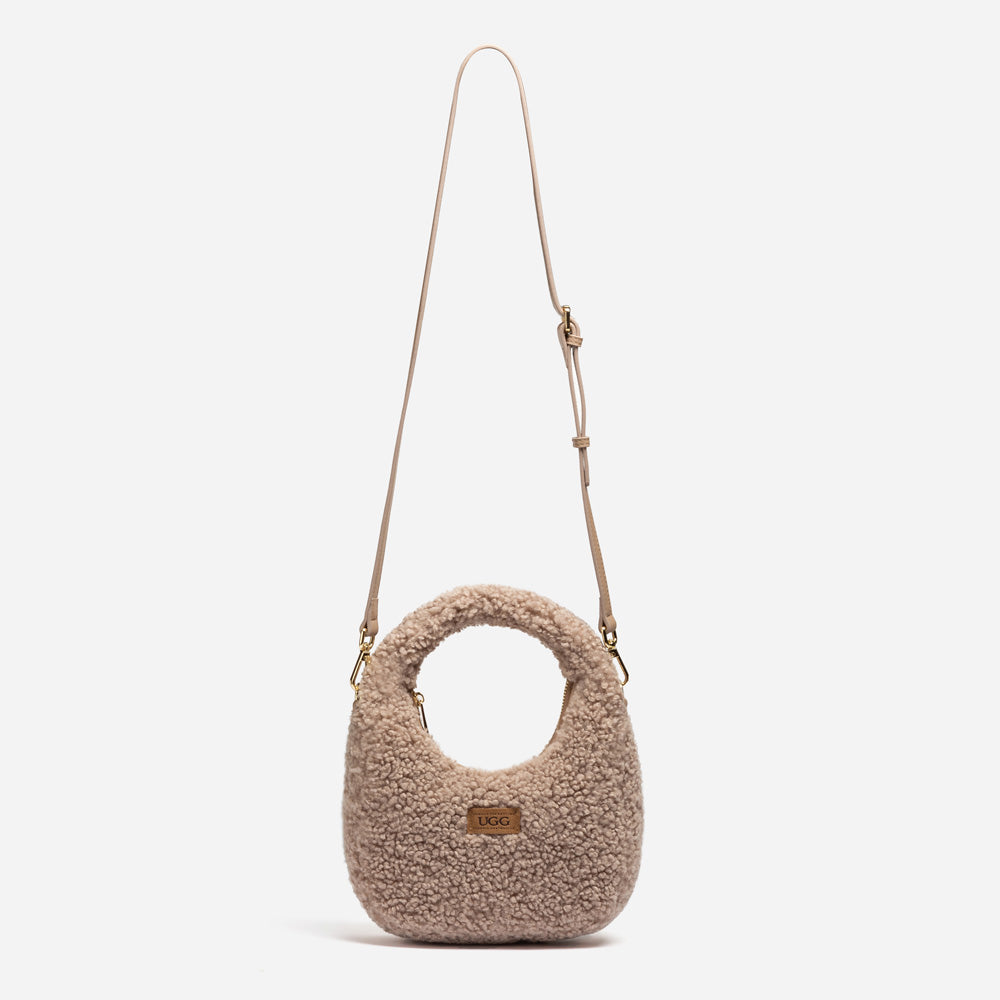 OZWEAR UGG Momo Shearling Shoulder Bag