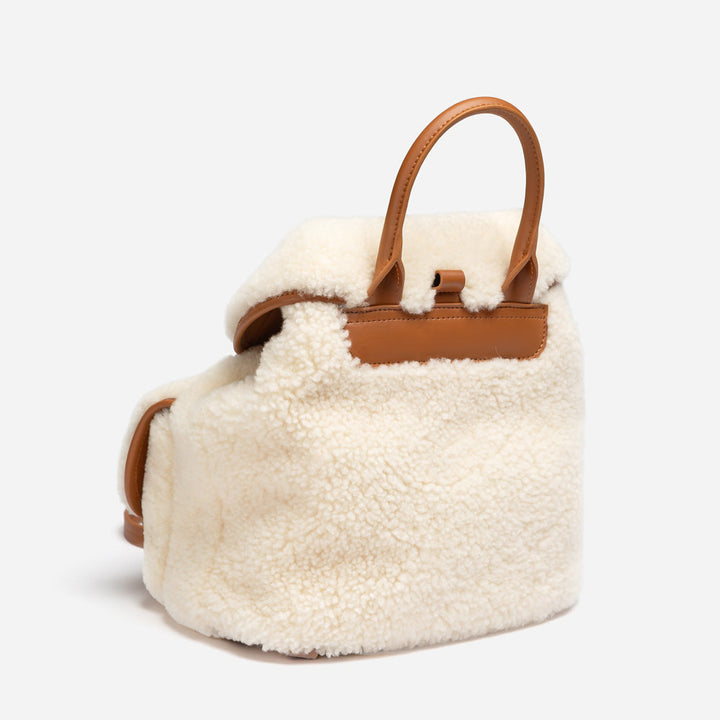 OZWEAR UGG Teddy Fluffy Backpack