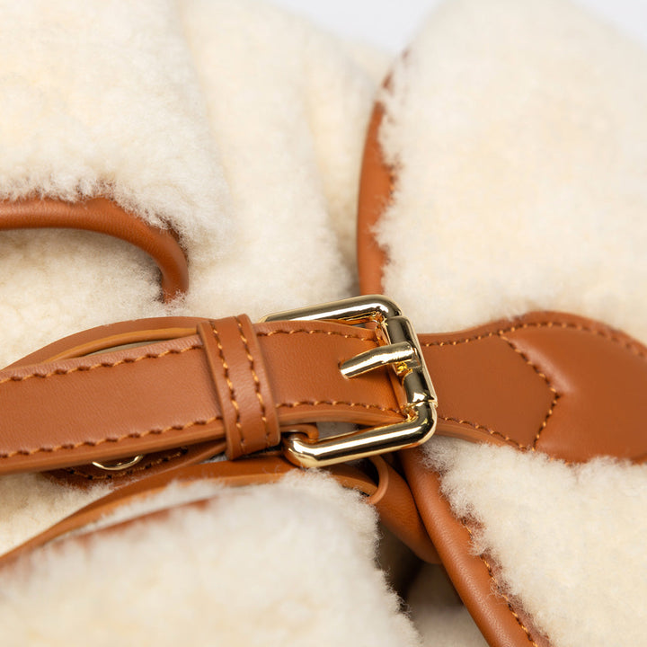 OZWEAR UGG Teddy Fluffy Backpack