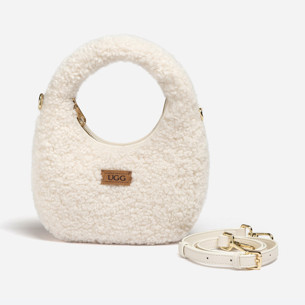 OZWEAR UGG Momo Shearling Shoulder Bag