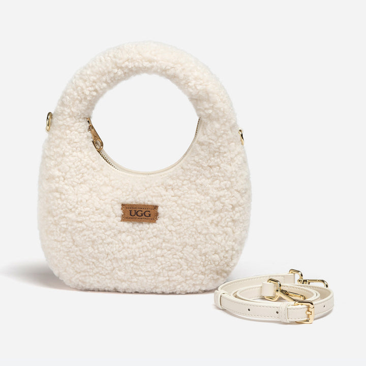 OZWEAR UGG Momo Shearling Shoulder Bag