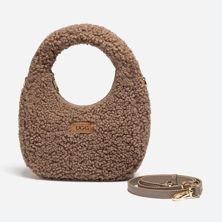OZWEAR UGG Momo Shearling Shoulder Bag