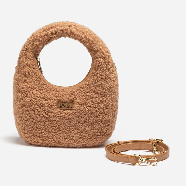 OZWEAR UGG Momo Shearling Shoulder Bag