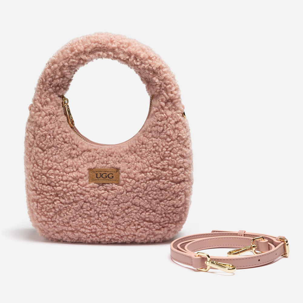 OZWEAR UGG Momo Shearling Shoulder Bag