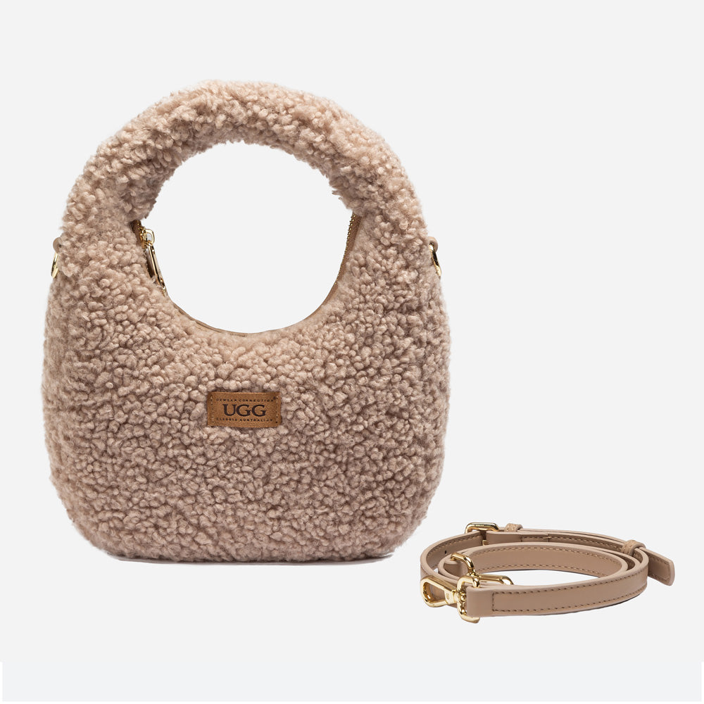 OZWEAR UGG Momo Shearling Shoulder Bag
